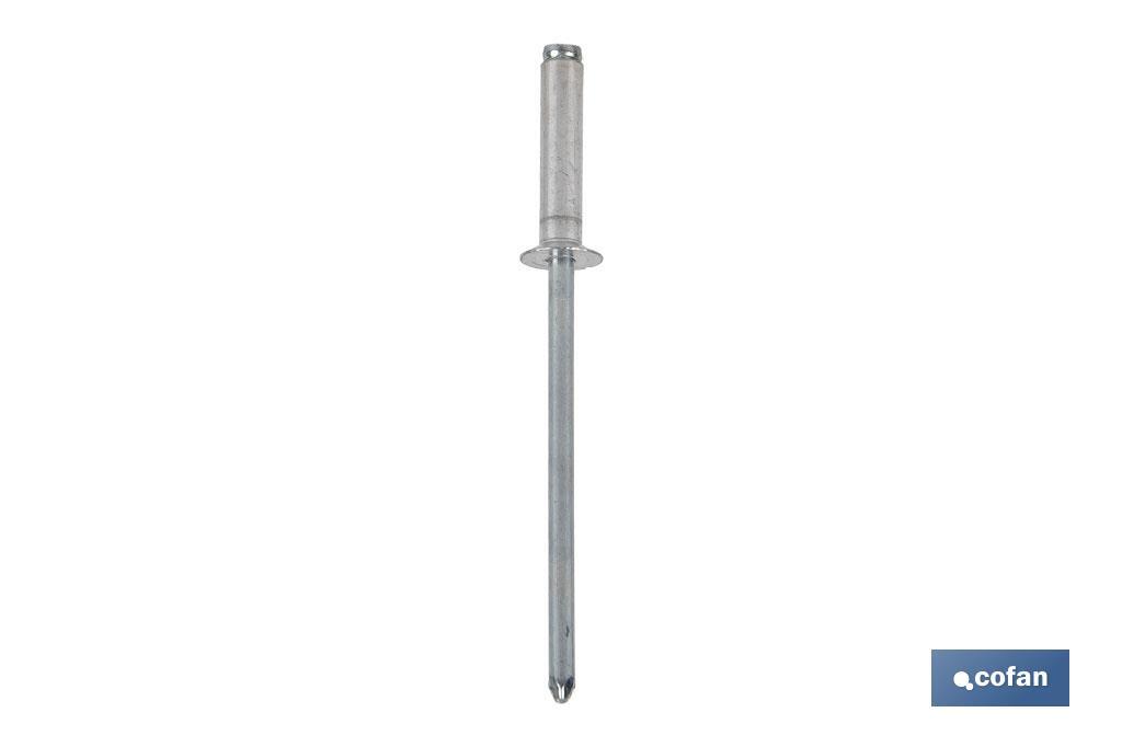 REMACHE ALUM. STAND. AVELLANADO 3,2 X 14 MM