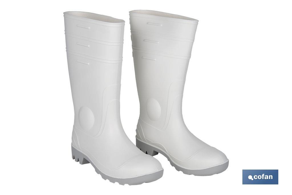BOTA AGUA ALTA SEGUR. S-4 BLANCA T-39