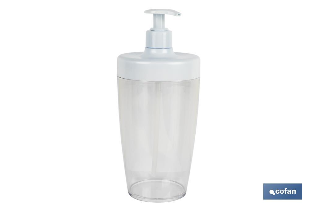 DOSIFICADOR DE JABON BLANCO MODELO VERA 870ML VENTA UNITARIA