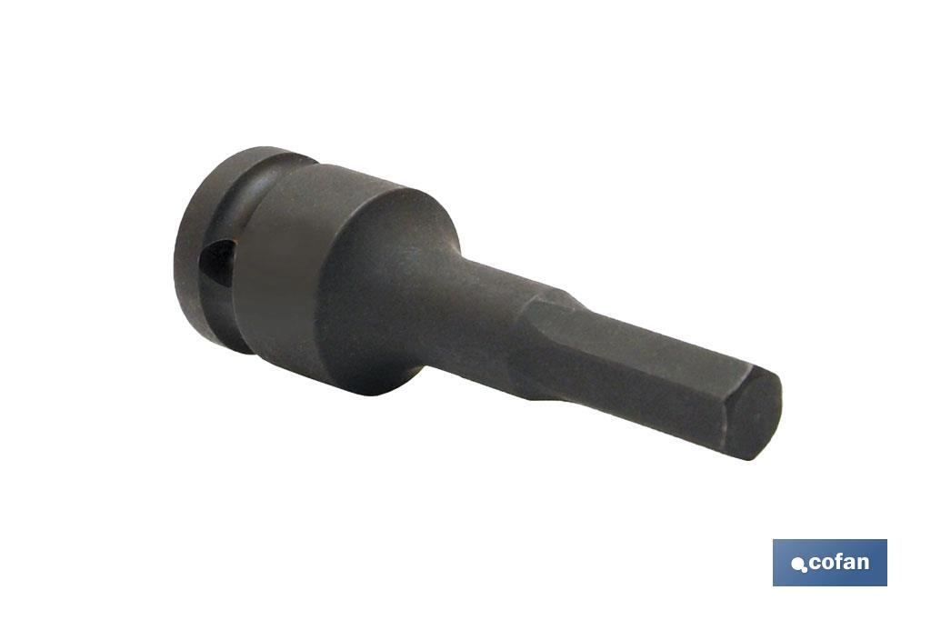 VASO IMPACTO 1/2 HEXAG. MACHO 6 MM (PACK: 1 UDS) VASO IMPACTO 1/2 HEXAG. MACHO 6 MM (PACK: 1 UDS)