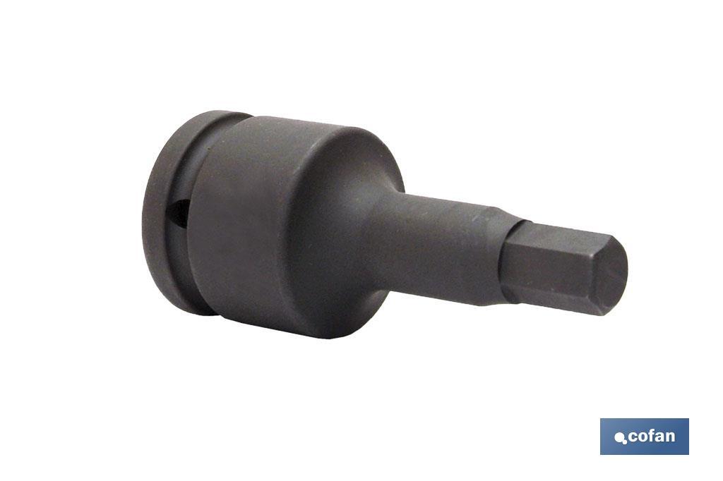 VASO IMPACTO 3/4 HEXAG. MACHO 17 MM (PACK: 1 UDS) VASO IMPACTO 3/4 HEXAG. MACHO 17 MM (PACK: 1 UDS)