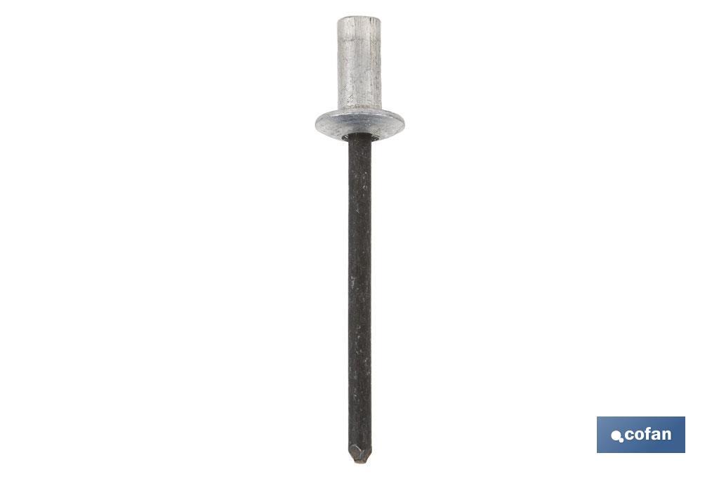 REMACHE ALUMINIO ESTANCO 3.2 X 6 MM (PACK: 1000 UDS)