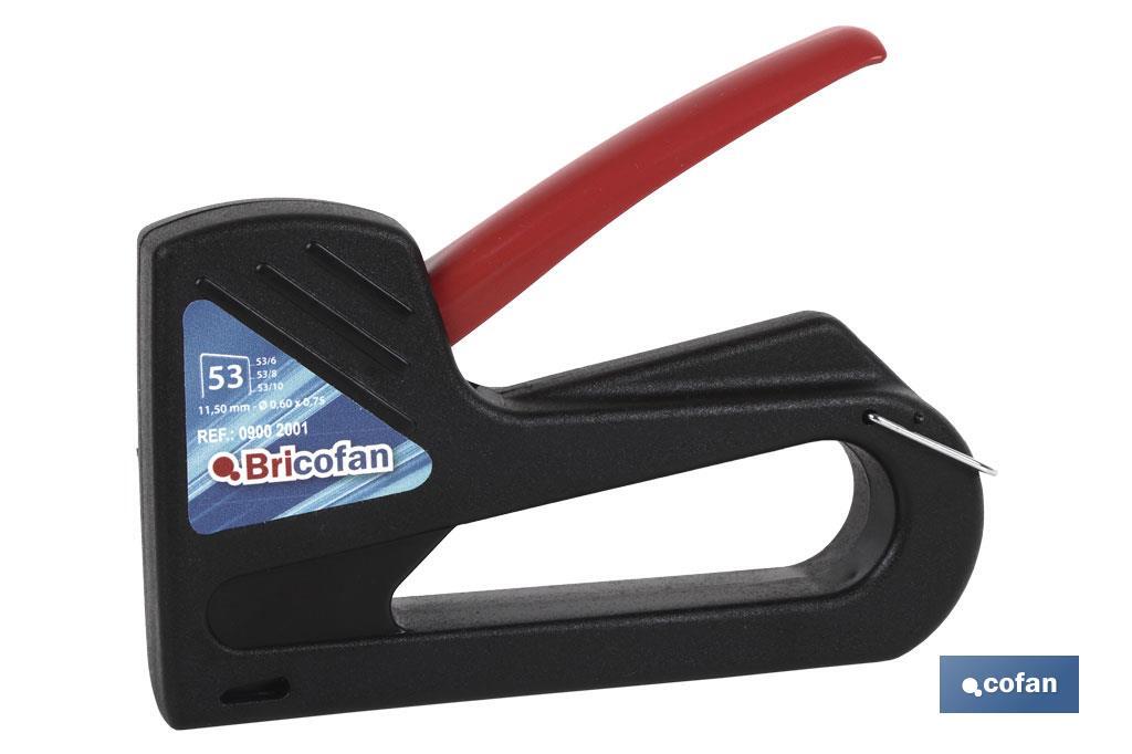 GRAPADORA MANUAL ESTANDAR 53/6 8 10 MM (PACK: 1 UDS) GRAPADORA MANUAL ESTANDAR 53/6 8 10 MM (PACK: 1 UDS)