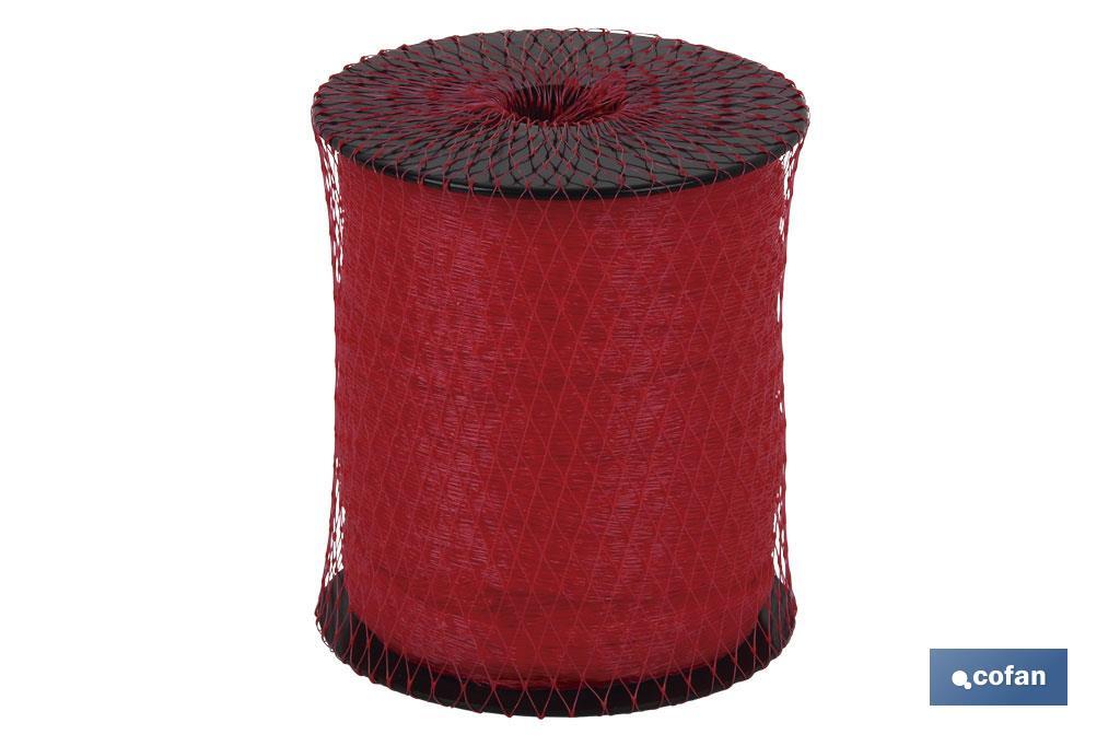 ROLLO MALLA TUBULAR UNIVERSAL 100 25M ROJO (PACK: 1 UDS) ROLLO MALLA TUBULAR UNIVERSAL 100 25M ROJO (PACK: 1 UDS)