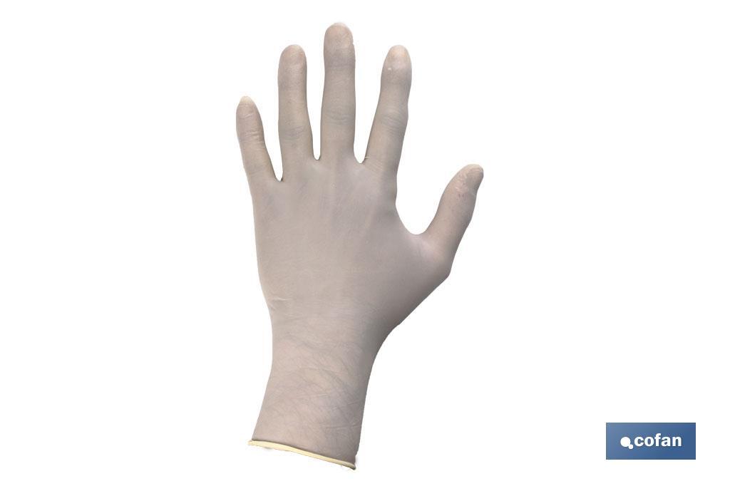 CAJA 100 UNDS. GUANTES DE LATEX T - M (PACK: 1 UDS) CAJA 100 UNDS. GUANTES DE LATEX T - M (PACK: 1 UDS)