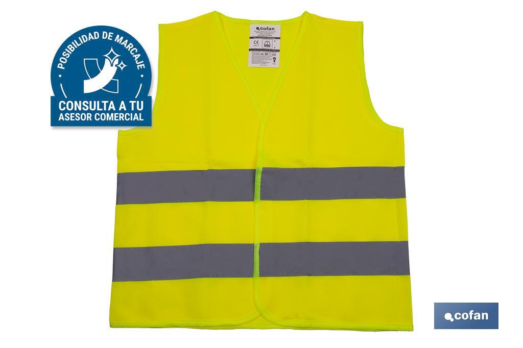 CHALECO AMARILLO REFLECTANTE P/NIÑOS (PACK: 1 UDS) CHALECO AMARILLO REFLECTANTE P/NIÑOS (PACK: 1 UDS)