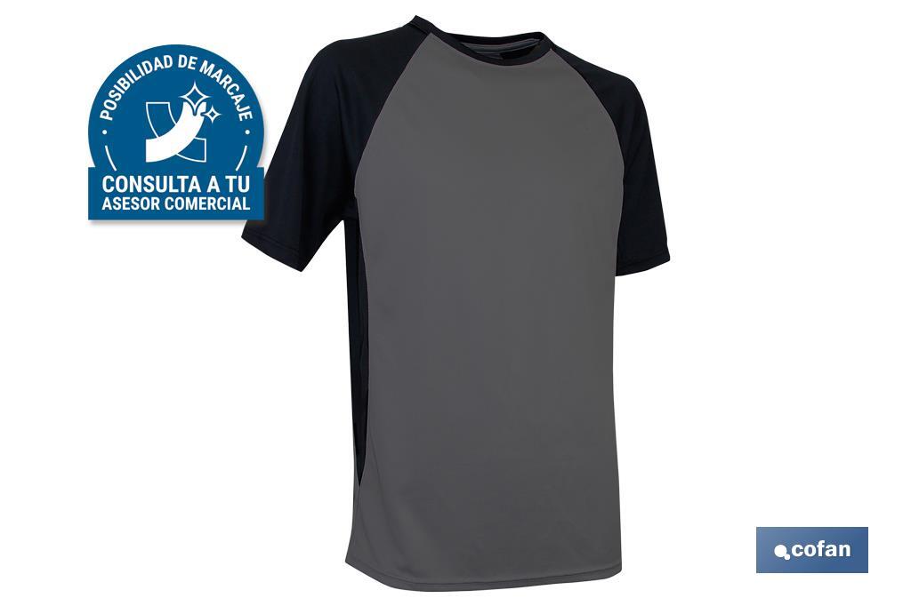 CAMISETA TRANSPIRABLE PILOTE GRIS-NEGRA 160G/M2 T-S (PACK: 1 UDS) CAMISETA TRANSPIRABLE PILOTE GRIS-NEGRA 160G/M2 T-S (PACK: 1 UDS)