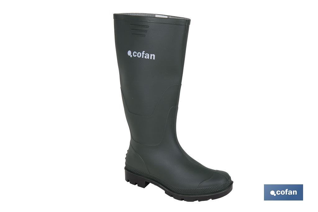 BOTA ALTA DE AGUA PVC VERDE TALLA 48 (PACK: 1 UDS)