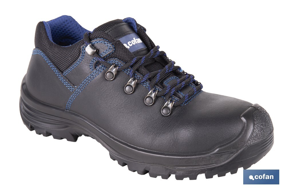 ZAPATO PIEL S-3 MODELO APOLO NO METAL PROTEC T-40 (PACK: 1 UDS)