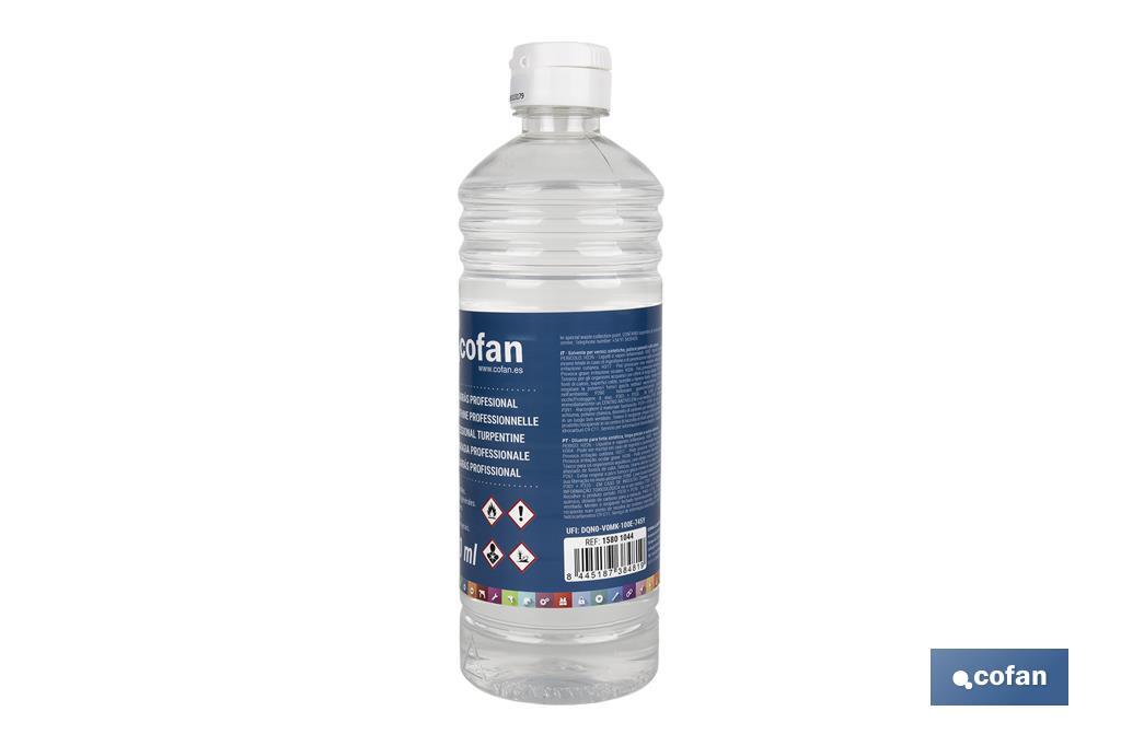 AGUARRAS PROFESIONAL DE 500ML (PACK: 1 UDS) AGUARRAS PROFESIONAL DE 500ML (PACK: 1 UDS)
