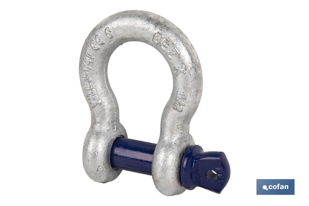 GRILLETE LIRA A. R. 1 26MM 8,50 TON (PACK: 1 UDS)