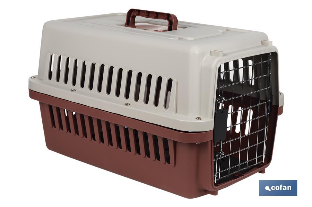 TRANSPORTIN PARA MASCOTAS  MODELO BRANDY 58x37x35 cm (PACK: 1 UDS)