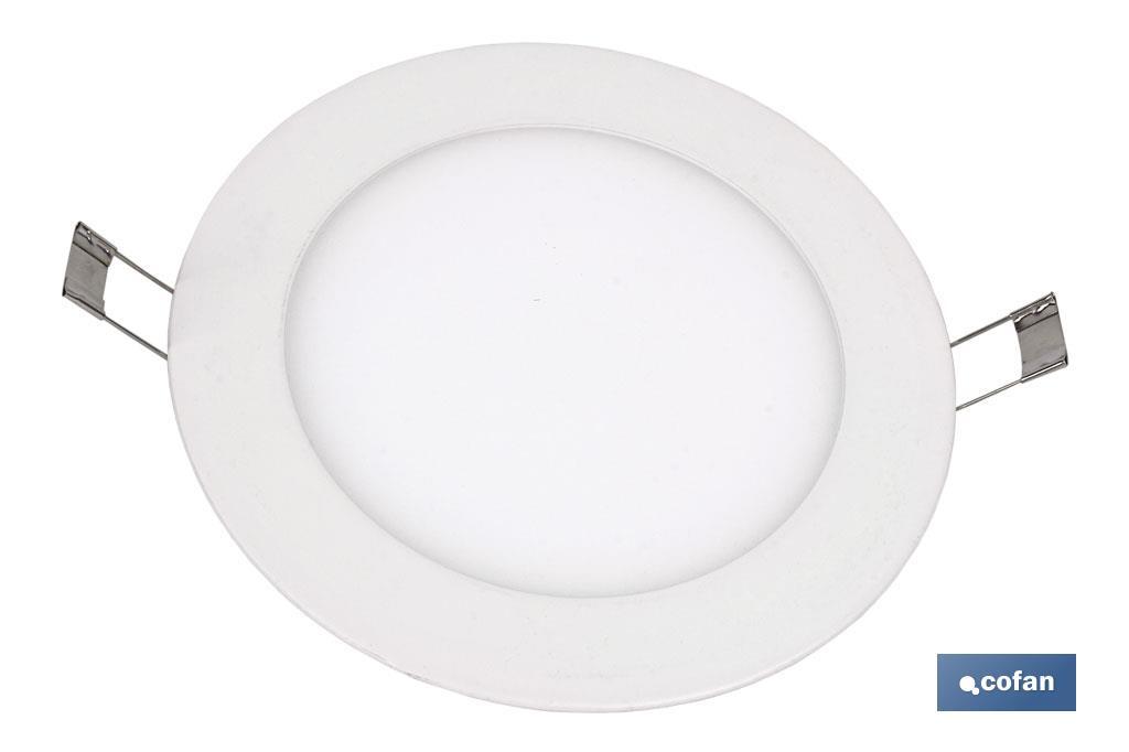 DOWNLIGHT EMPOTRAR BLANCO 6W Ø120 MM (PACK: 1 UDS)