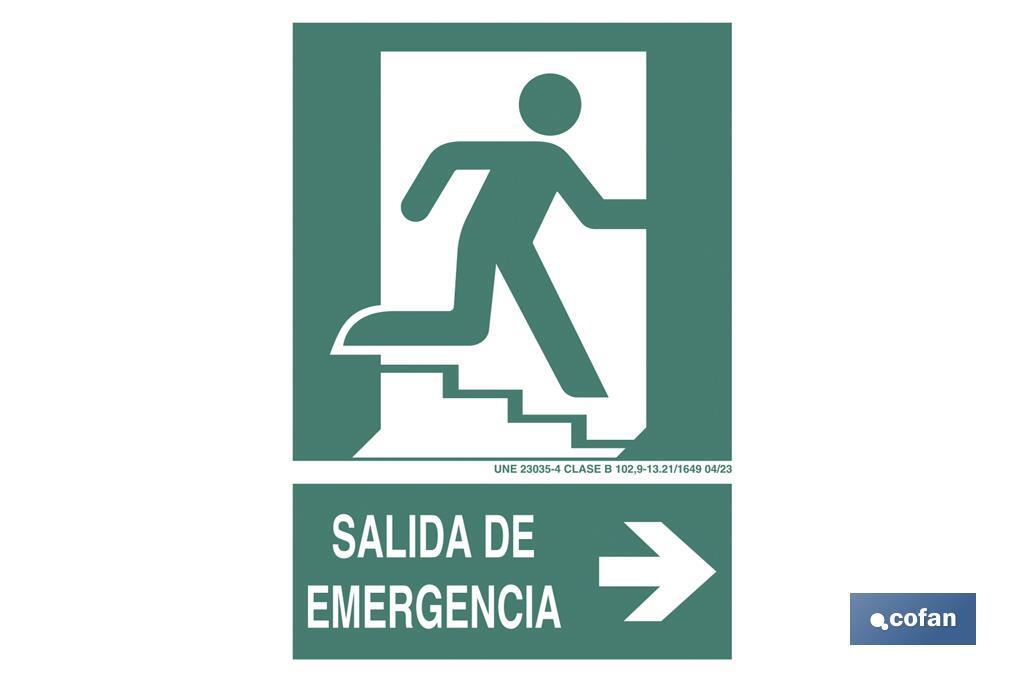 SEÑAL LUMINISCENTE 210X148MM. (PACK: 1 UDS) SEÑAL LUMINISCENTE 210X148MM. (PACK: 1 UDS)