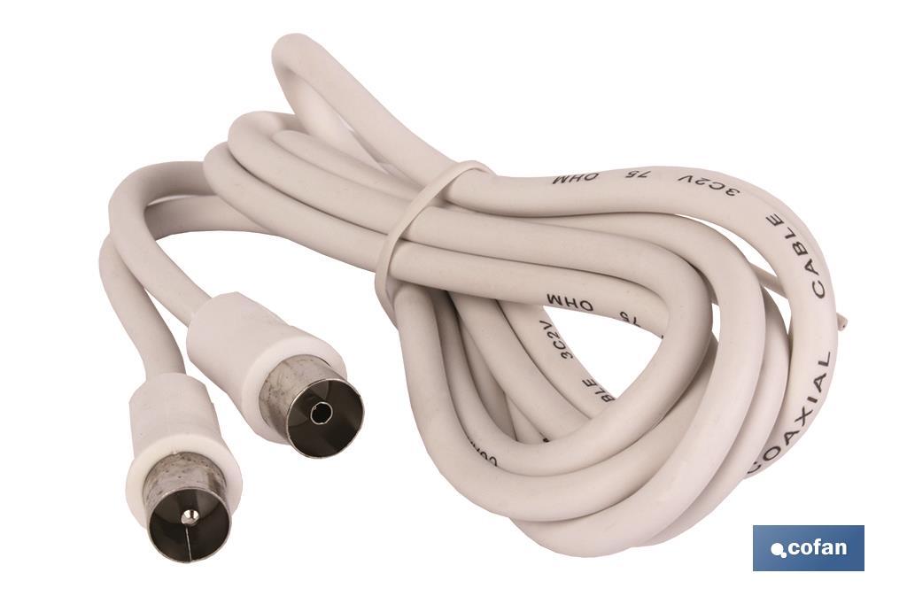 PROLONGACION ANTENA + CONECTORES 1.5M. (PACK: 1 UDS) PROLONGACION ANTENA + CONECTORES 1.5M. (PACK: 1 UDS)