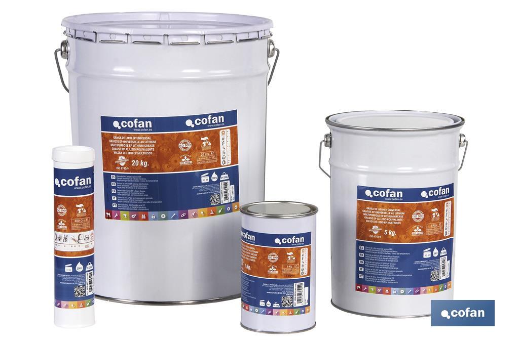 GRASA LITIO ISO 6743/9 EP ENVASE 5 KG