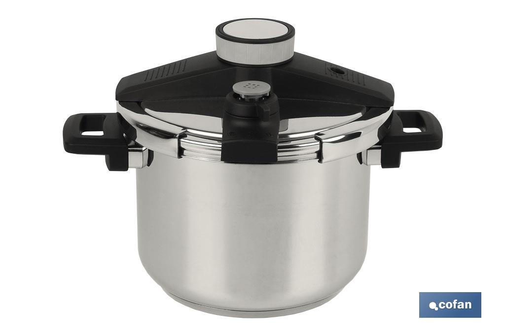 OLLA PRESIÓN 6L INOX INDUCCIÓN MODELO QUEEN (PACK: 1 UDS)