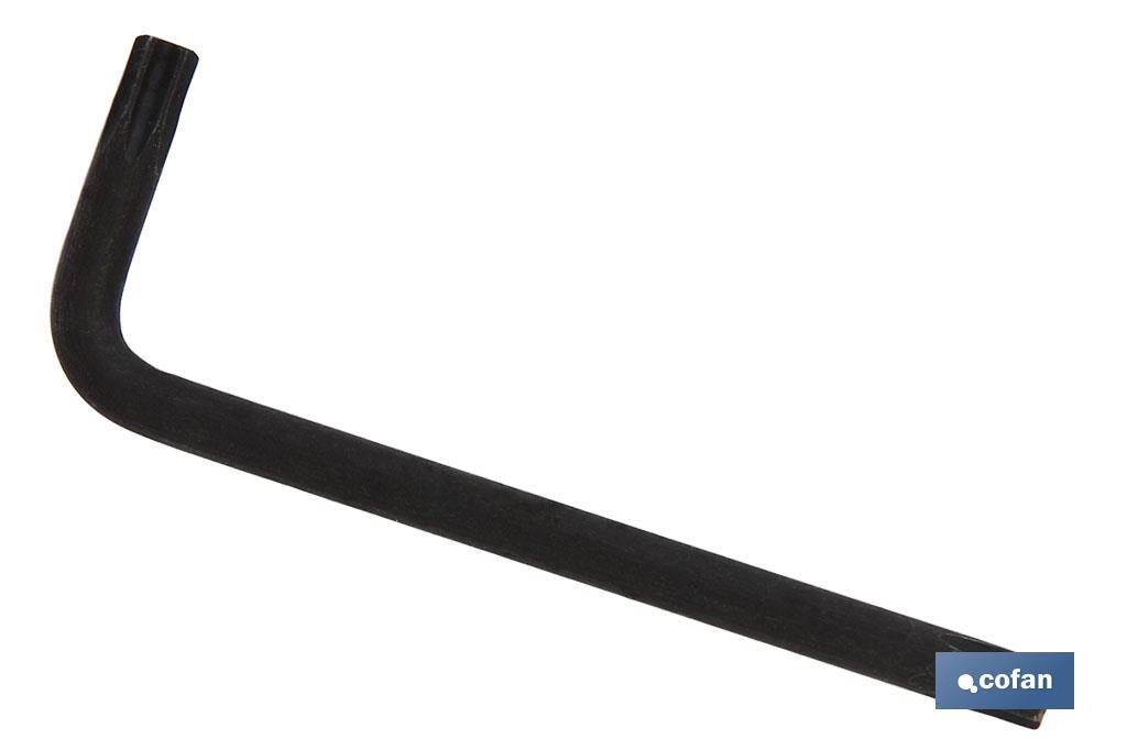 LLAVE ACODADA PARA TORNILLOS TORX T-15 (PACK: 5 UDS) LLAVE ACODADA PARA TORNILLOS TORX T-15 (PACK: 5 UDS)
