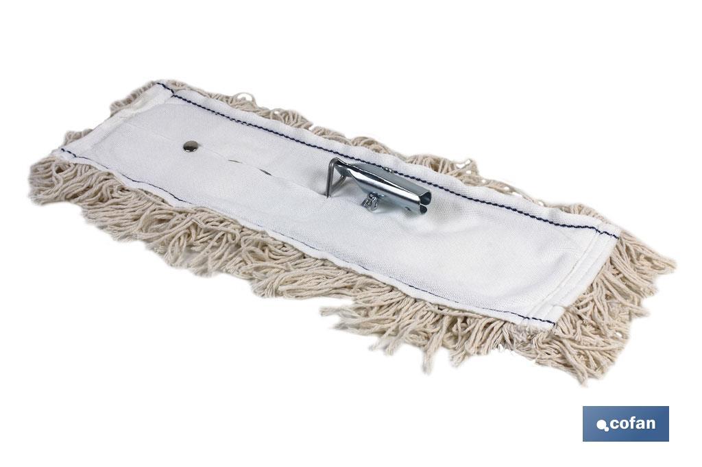 MOPA PLANA LIMPIADORA 75 cm. (PACK: 1 UDS)