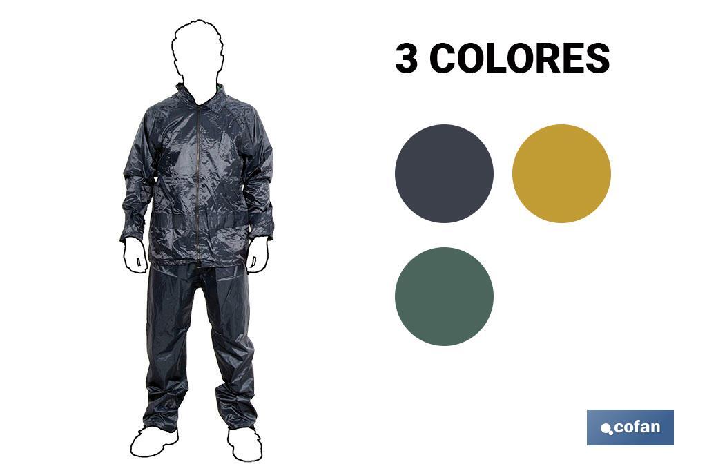 TRAJE AGUA VERDE POLIESTER/PVC TALLA M (PACK: 1 UDS) TRAJE AGUA VERDE POLIESTER/PVC TALLA M (PACK: 1 UDS)