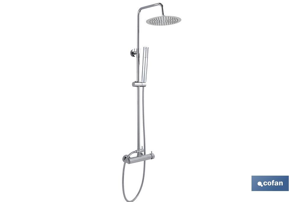 COLUMNA DUCHA CON GRIFO MONOMANDO 80- 1.40 (PACK: 1 UDS) COLUMNA DUCHA CON GRIFO MONOMANDO 80- 1.40 (PACK: 1 UDS)