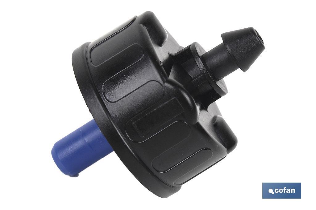 GOTERO AUTOCOMPENSANTE 2,1 LITROS HORA (PACK: 100 UDS) GOTERO AUTOCOMPENSANTE 2,1 LITROS HORA (PACK: 100 UDS)